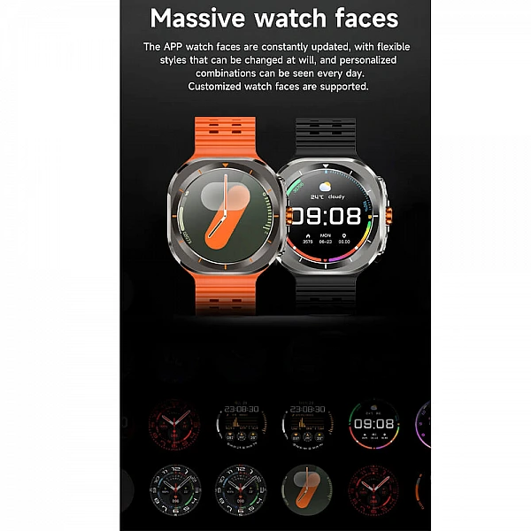 Smartwatch Microwear Z7 Ultra - Black Smartwatch Microwear Z7 Ultra - Black