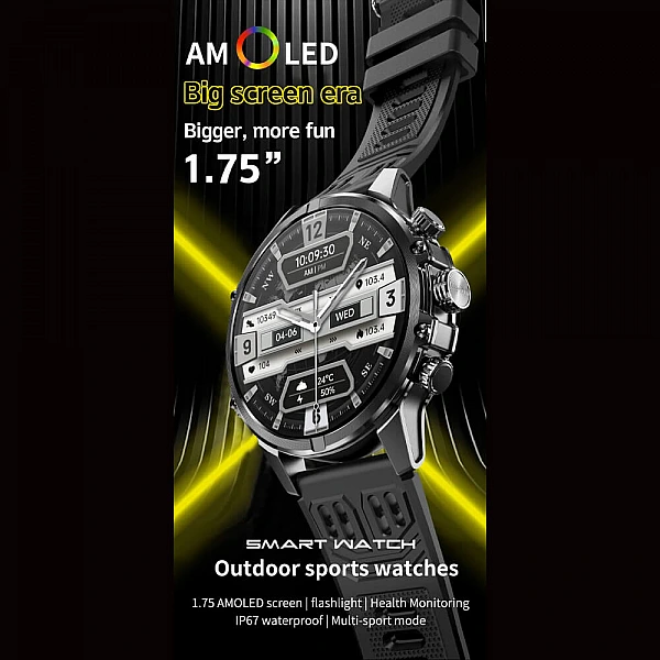 Smartwatch Microwear CF53 – Silver Steel Smartwatch Microwear CF53 – Silver Steel