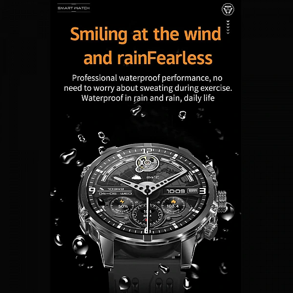 Smartwatch Microwear CF53 – Silver Steel Smartwatch Microwear CF53 – Silver Steel