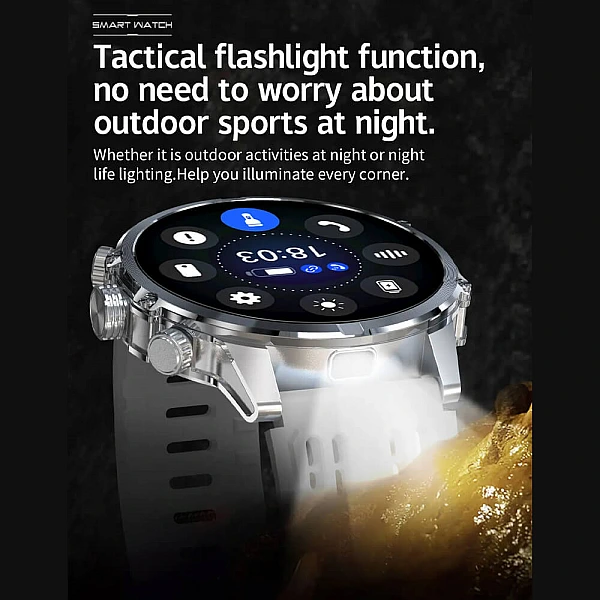 Smartwatch Microwear CF53 – Silver Steel Smartwatch Microwear CF53 – Silver Steel