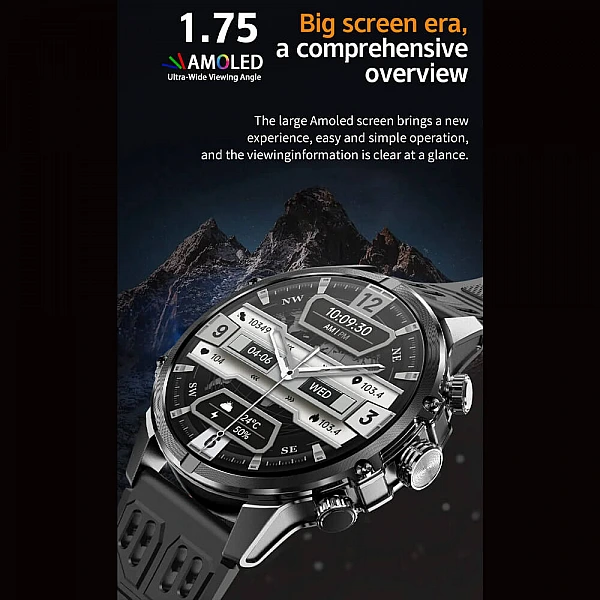 Smartwatch Microwear CF53 – Silver Steel Smartwatch Microwear CF53 – Silver Steel