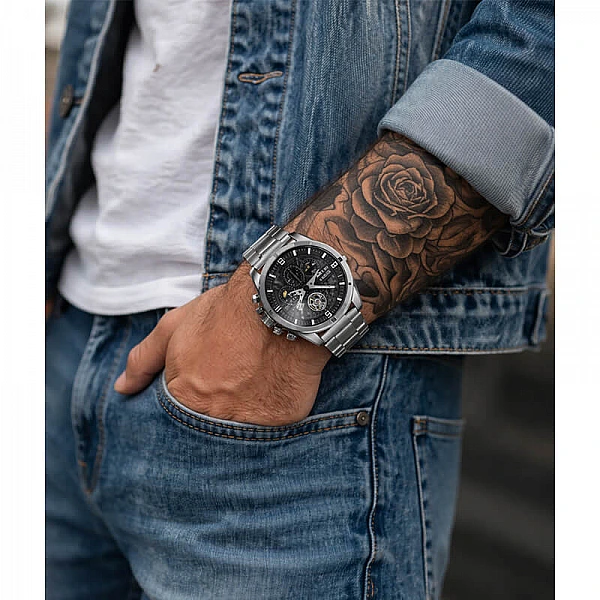 Smartwatch Microwear CF53 – Silver Steel Smartwatch Microwear CF53 – Silver Steel