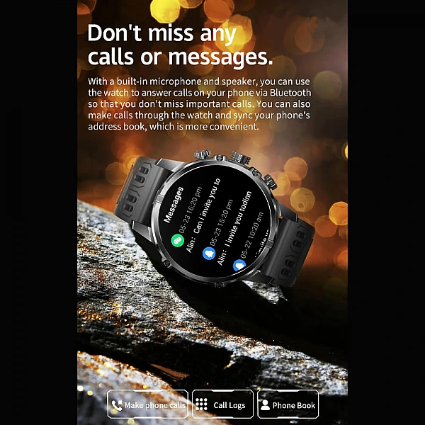 Smartwatch Microwear CF53 – Silver Steel Smartwatch Microwear CF53 – Silver Steel