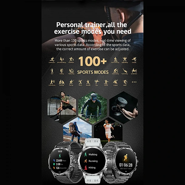 Smartwatch Microwear CF53 – Silver Steel Smartwatch Microwear CF53 – Silver Steel