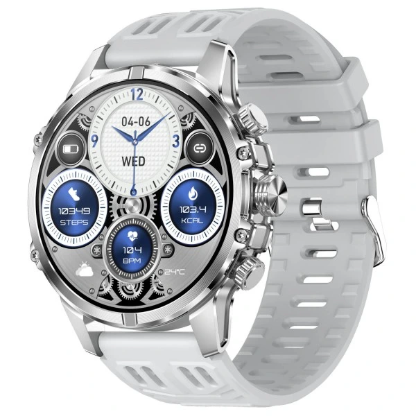 Smartwatch Microwear CF53 – White Silicone