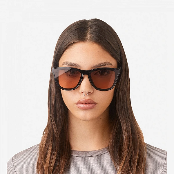 HAWKERS  Downtown Max – Dunkelgrau Rosa Polarisiert 