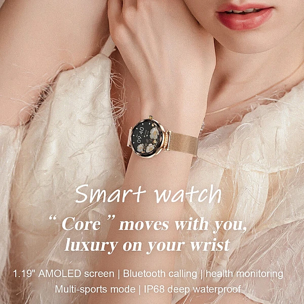 Smartwatch Microwear NX7 Pro – Silver Steel