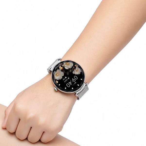 Smartwatch Microwear NX7 Pro – Silver Steel