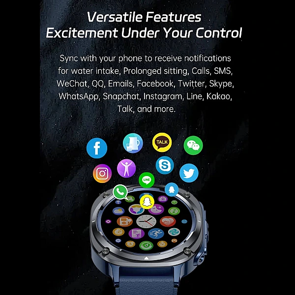 Smartwatch Microwear S90 – Black Smartwatch Microwear S90 – Black