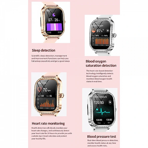 Smartwatch Microwear MK88 – Silver Steel Smartwatch Microwear MK88 – Silver Steel
