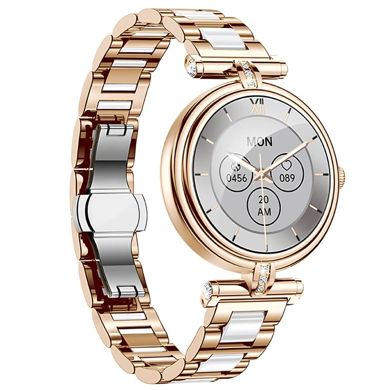 Smartwatch Microwear AK62 – Gold Steel