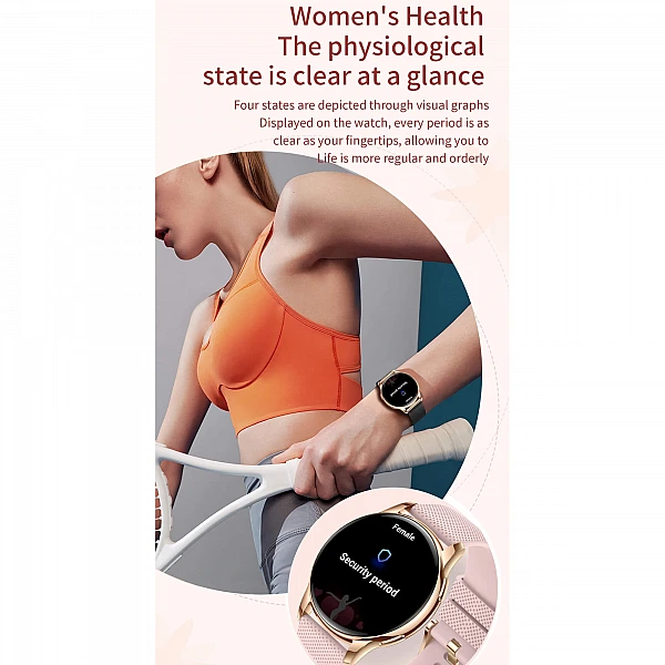 Smartwatch Microwear Y11 – Gold Steel