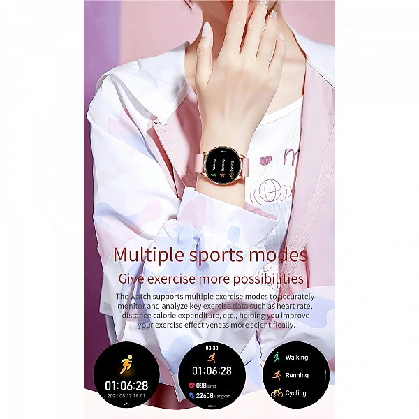 Smartwatch Microwear Y11 – Silver Steel Smartwatch Microwear Y11 – Silver Steel