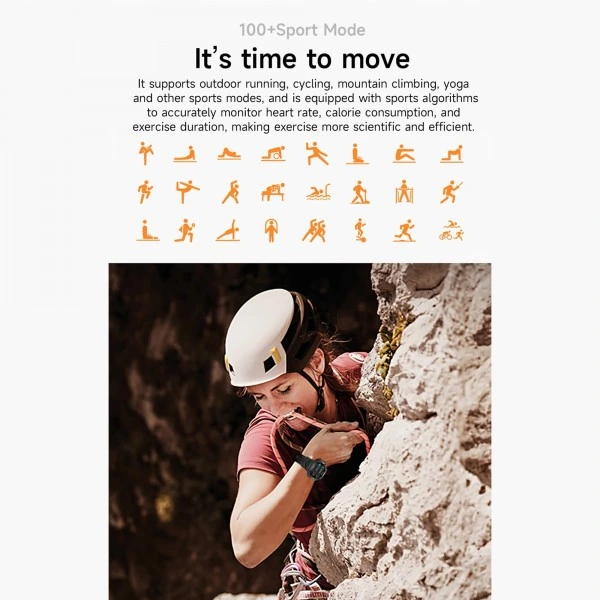 Smartwatch Microwear KC91 – Black Camo Silicone