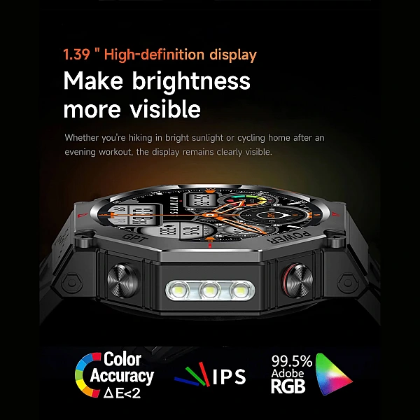 Smartwatch Microwear KC91 – Black Silicone Smartwatch Microwear KC91 – Black Silicone