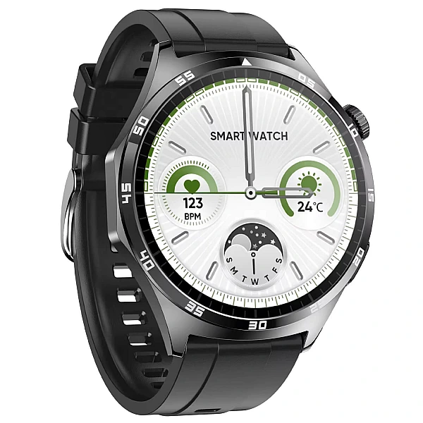 Smartwatch Microwear MT300 – Black Silicone Smartwatch Microwear MT300 – Black Silicone