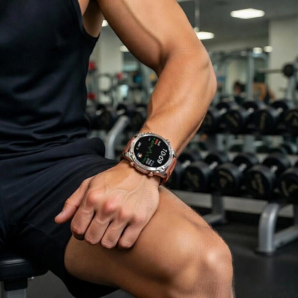 Smartwatch Microwear G100 GPS – Brown