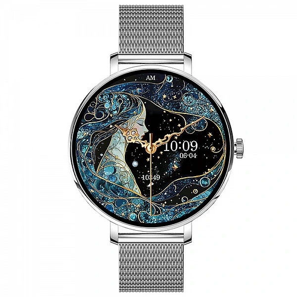 Smartwatch Microwear NX21 – Silver Steel Smartwatch Microwear NX21 – Silver Steel