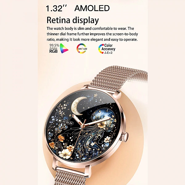 Smartwatch Microwear NX21 –  Silver Steel