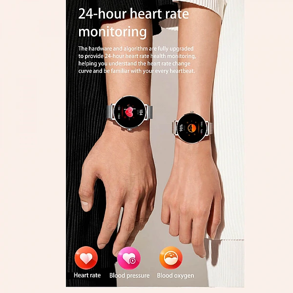 Smartwatch Microwear NX21 –  Silver Steel