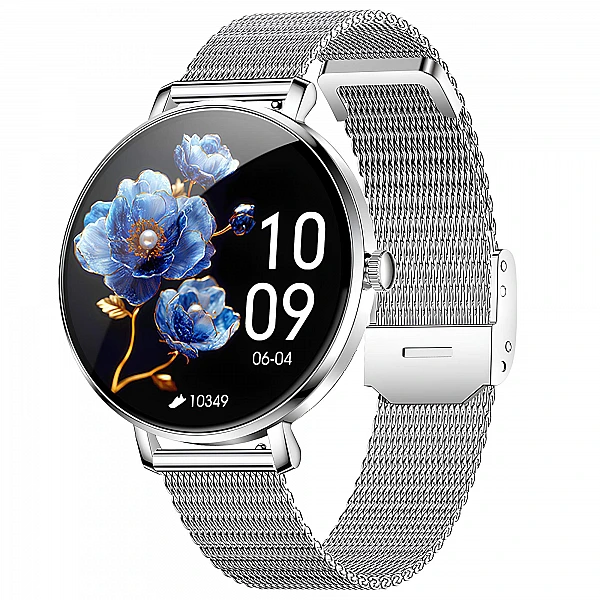 Smartwatch Microwear NX21 –  Silver Steel