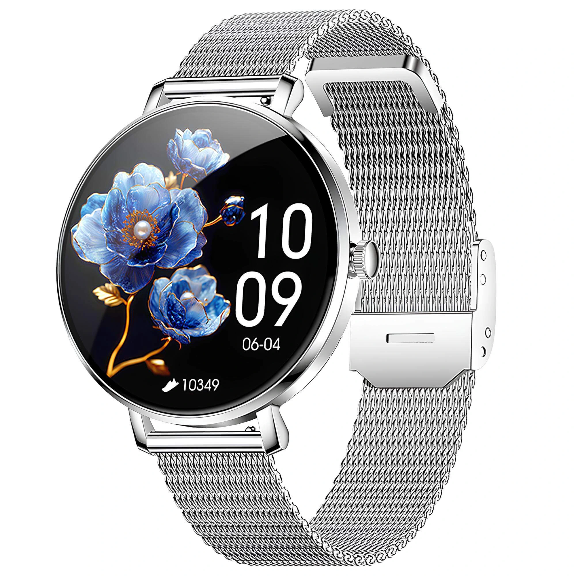 Smartwatch Microwear NX21 – Silver Steel Smartwatch Microwear NX21 – Silver Steel