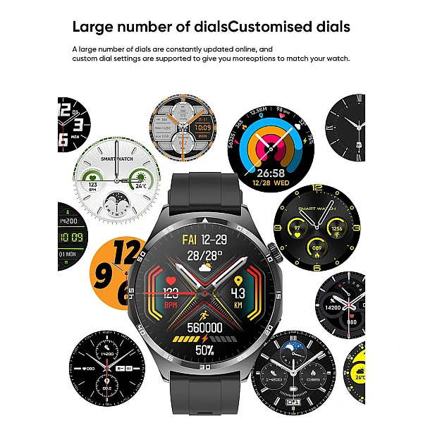 Smartwatch Microwear MT300 – Grey Silicone Smartwatch Microwear MT300 – Grey Silicone