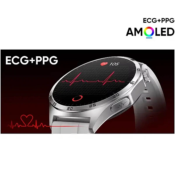 Smartwatch Microwear MT300 – Grey Silicone Smartwatch Microwear MT300 – Grey Silicone