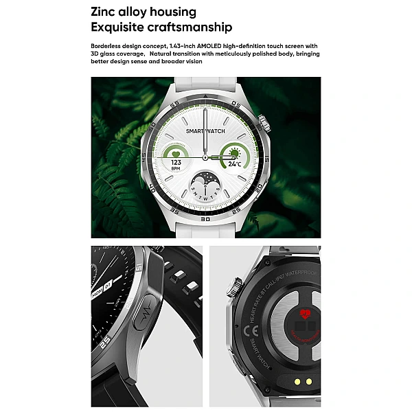 Smartwatch Microwear MT300 – Grey Silicone