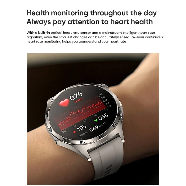 Smartwatch Microwear MT300 – Grey Silicone