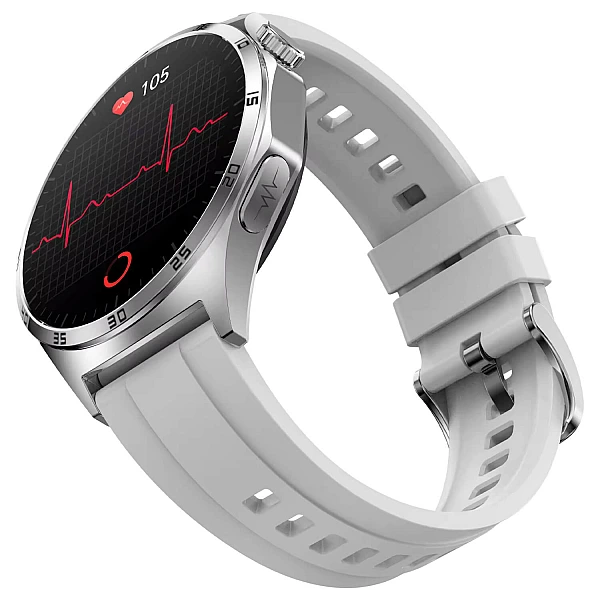Smartwatch Microwear MT300 – Grey Silicone Smartwatch Microwear MT300 – Grey Silicone