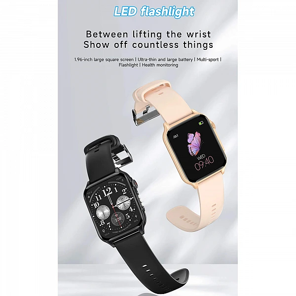 Smartwatch Microwear P6 Max – Black Steel Smartwatch Microwear P6 Max – Black Steel