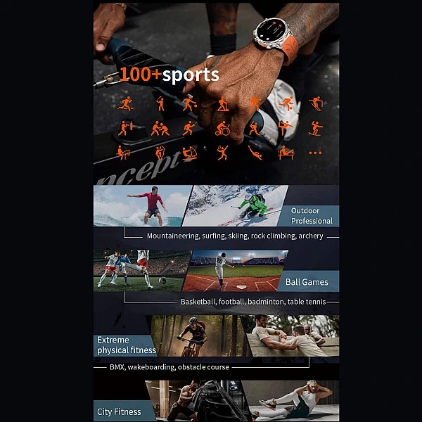 Smartwatch Microwear KC93 – Black Silicone