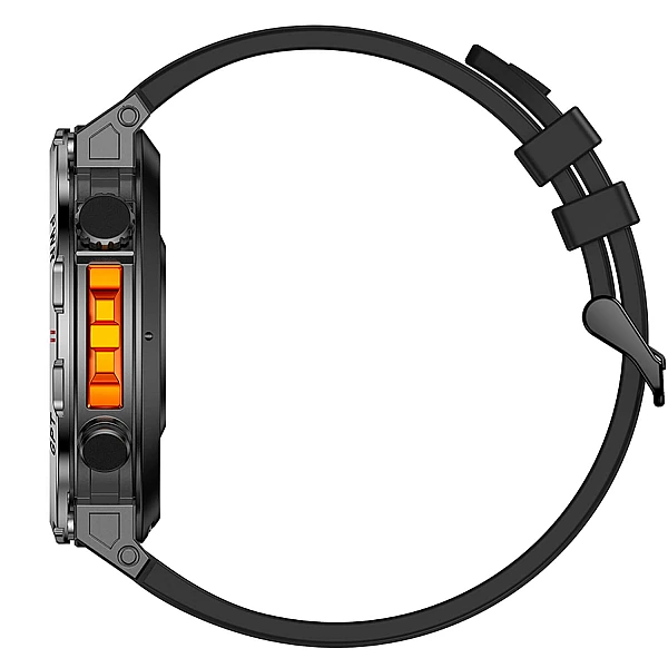 Smartwatch Microwear KC93 – Black Silicone Smartwatch Microwear KC93 – Black Silicone