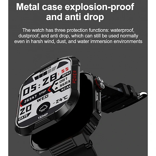 Smartwatch Microwear TK25 – Green Camo Smartwatch Microwear TK25 – Green Camo