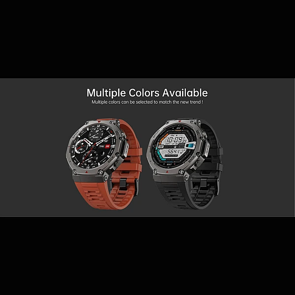 Smartwatch Microwear DM58 GPS – Black Silicone