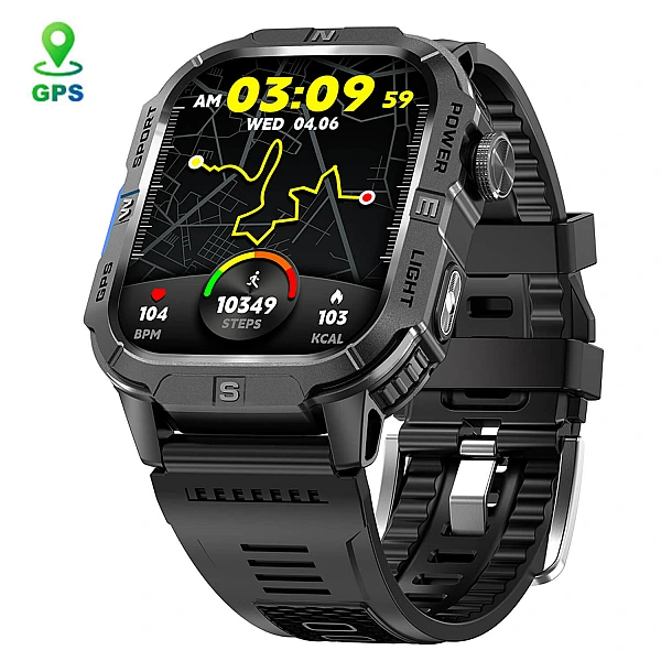 Smartwatch Microwear GTH3 – Black Smartwatch Microwear GTH3 – Black