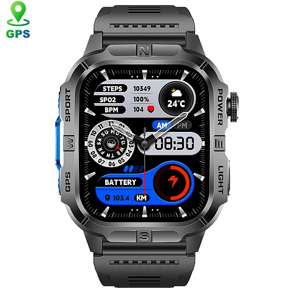 Smartwatch Microwear GTH3 – Black Smartwatch Microwear GTH3 – Black