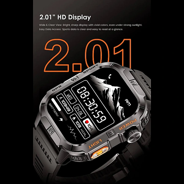 Smartwatch Microwear GTH3 – Black Smartwatch Microwear GTH3 – Black