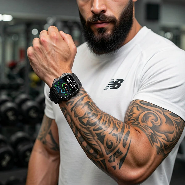 Smartwatch Microwear GTH3 – Black Smartwatch Microwear GTH3 – Black