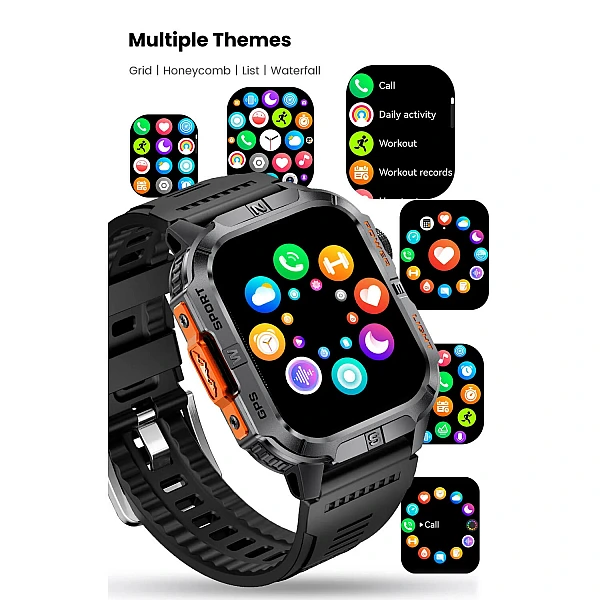 Smartwatch Microwear GTH3 – Black Smartwatch Microwear GTH3 – Black