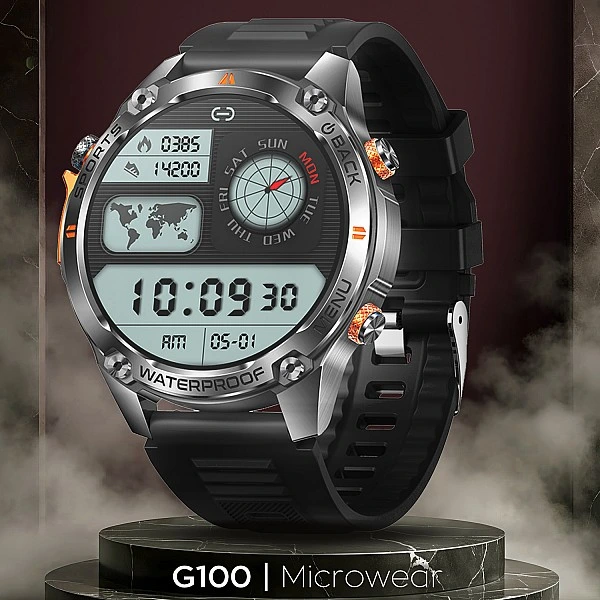 Smartwatch Microwear G100 GPS - Blue
