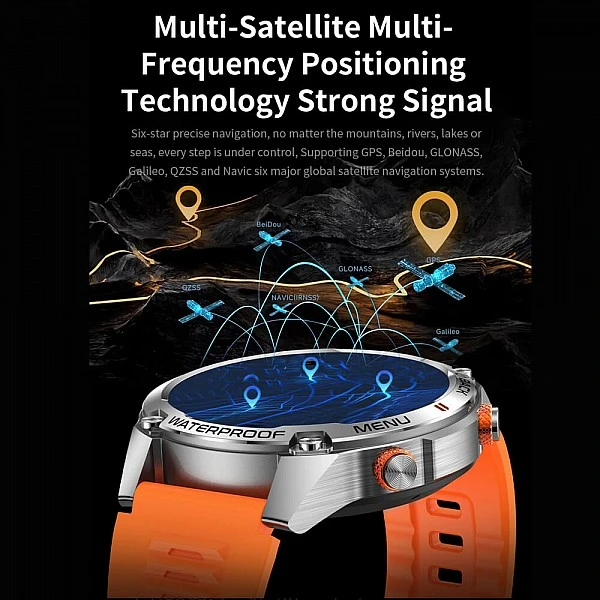 Smartwatch Microwear G100 GPS - Blue