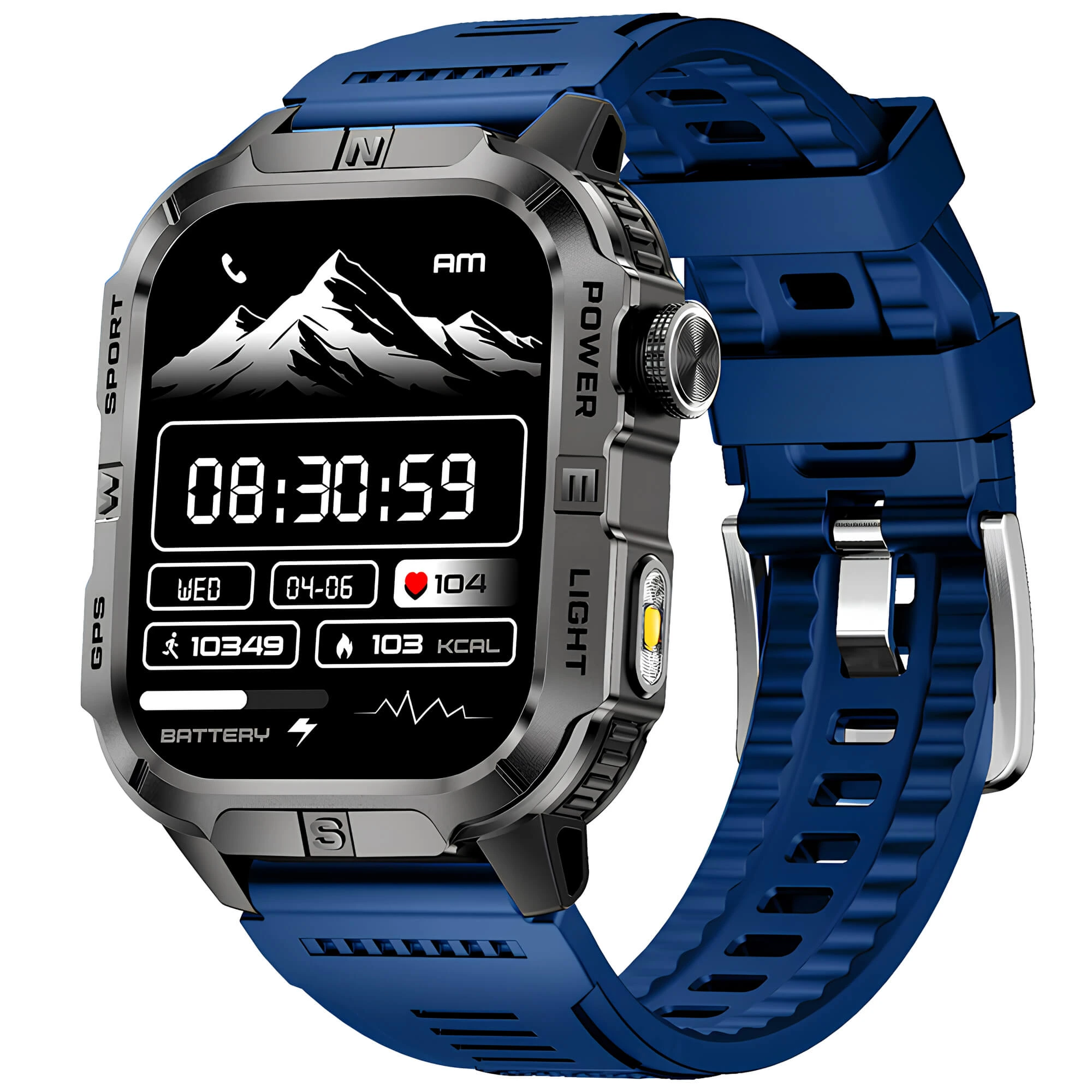 Smartwatch Microwear GTH3 – Blue Smartwatch Microwear GTH3 – Blue