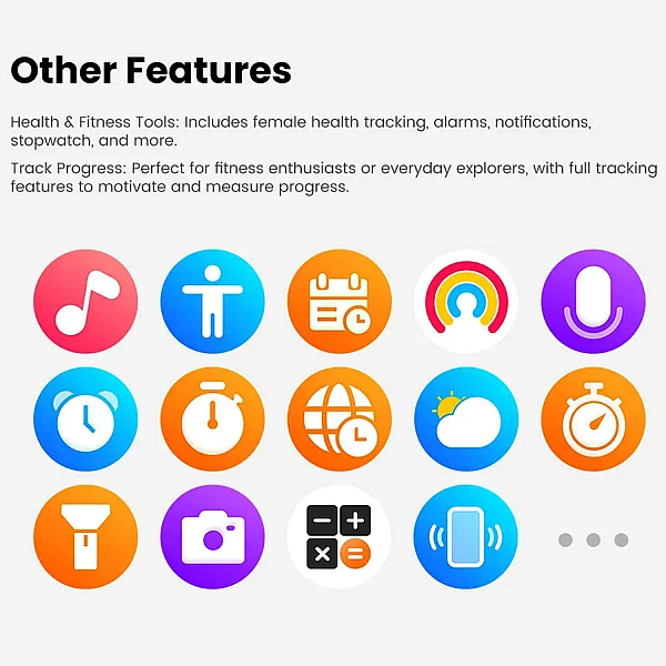 Smartwatch Microwear GTH3 – Orange Smartwatch Microwear GTH3 – Orange