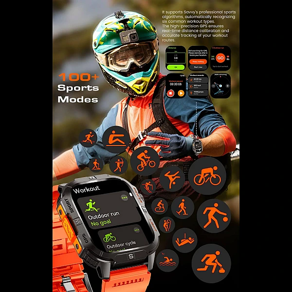 Smartwatch Microwear GTH3 – Orange Smartwatch Microwear GTH3 – Orange