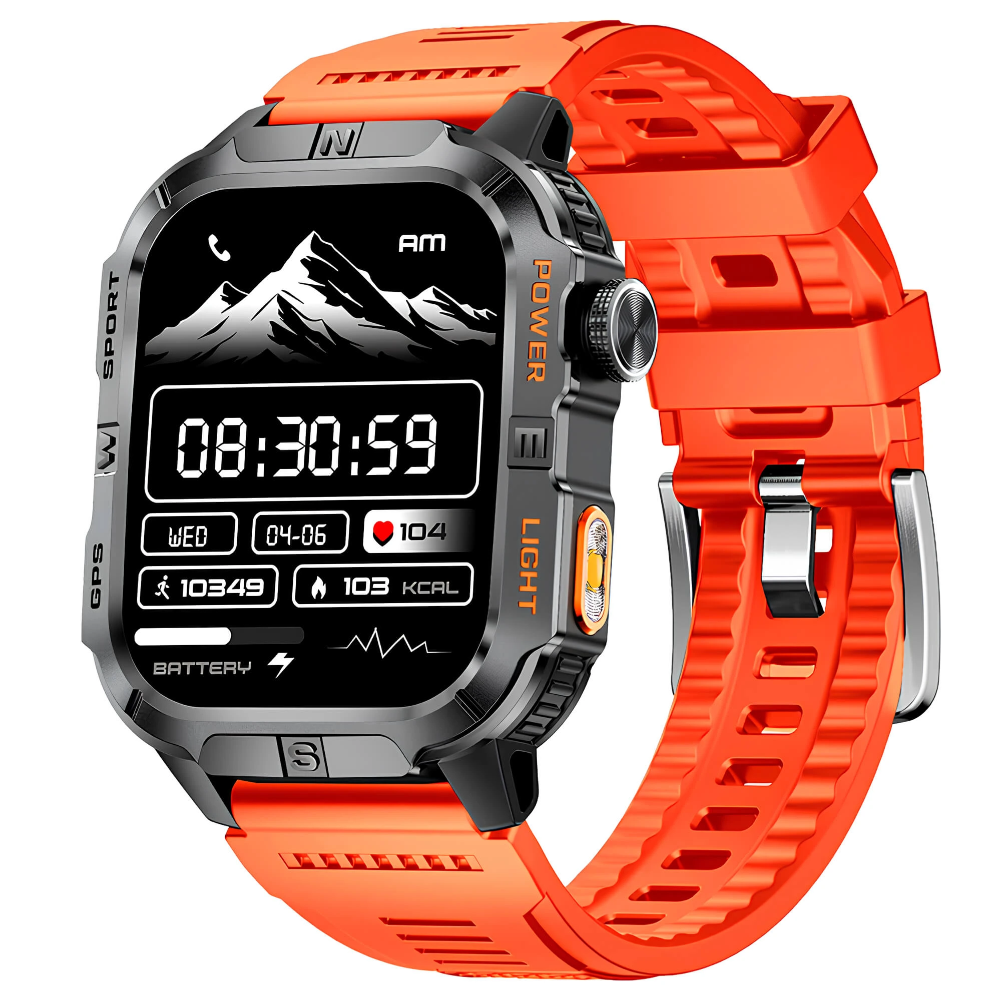 Smartwatch Microwear GTH3 – Orange Smartwatch Microwear GTH3 – Orange
