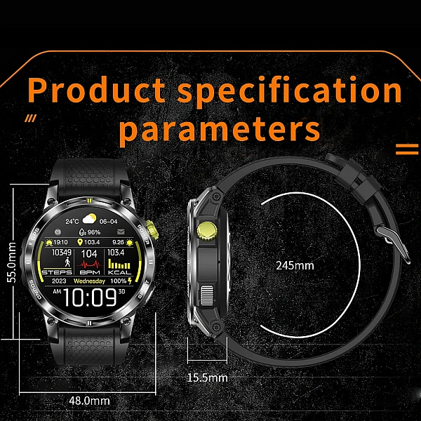 Smartwatch Microwear NX18 - Orange Smartwatch Microwear NX18 - Orange