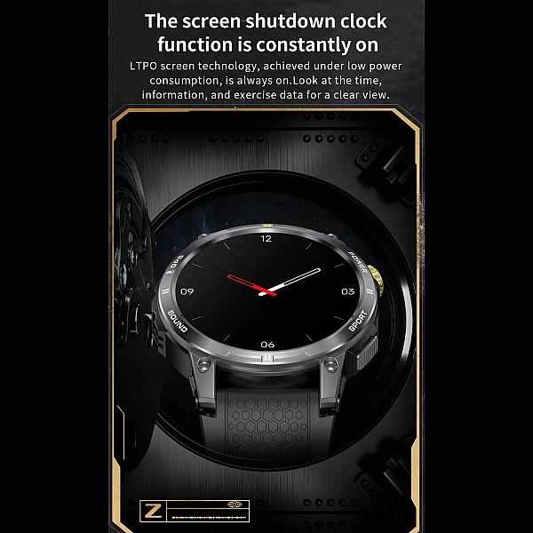 Smartwatch Microwear NX18 – Black