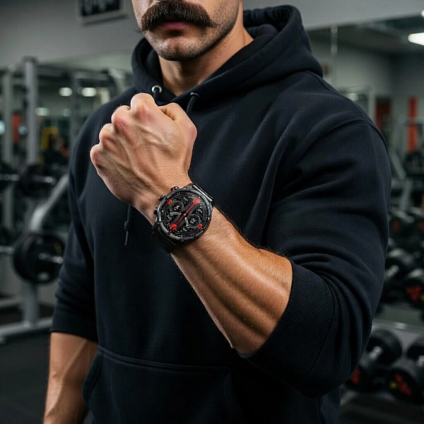 Smartwatch Microwear V99 – Black Steel